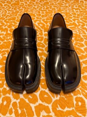 NWOT WoodchuckSato Tabi Chunky Loafers Size 39 EU